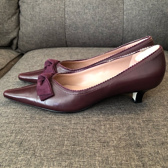 Franco Sarto Gracie Violet Pointed Toe Kitten Heel 10M - Picture 3 of 11